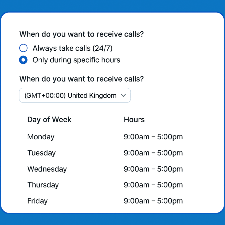call queue example
