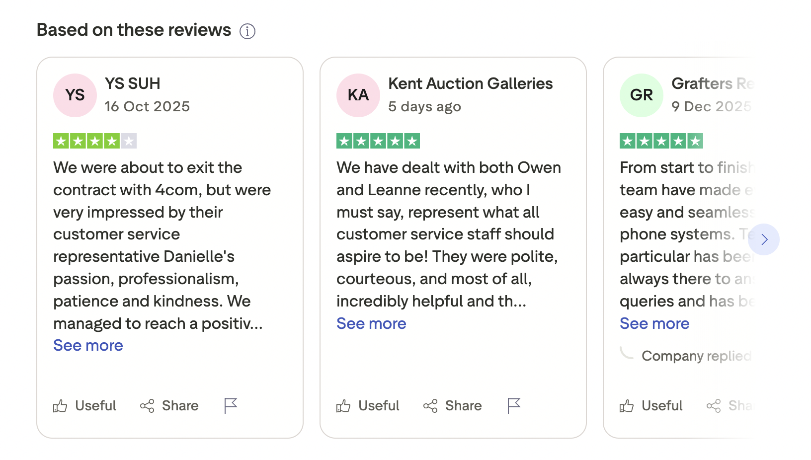 4com reviews 4com Trustpilot